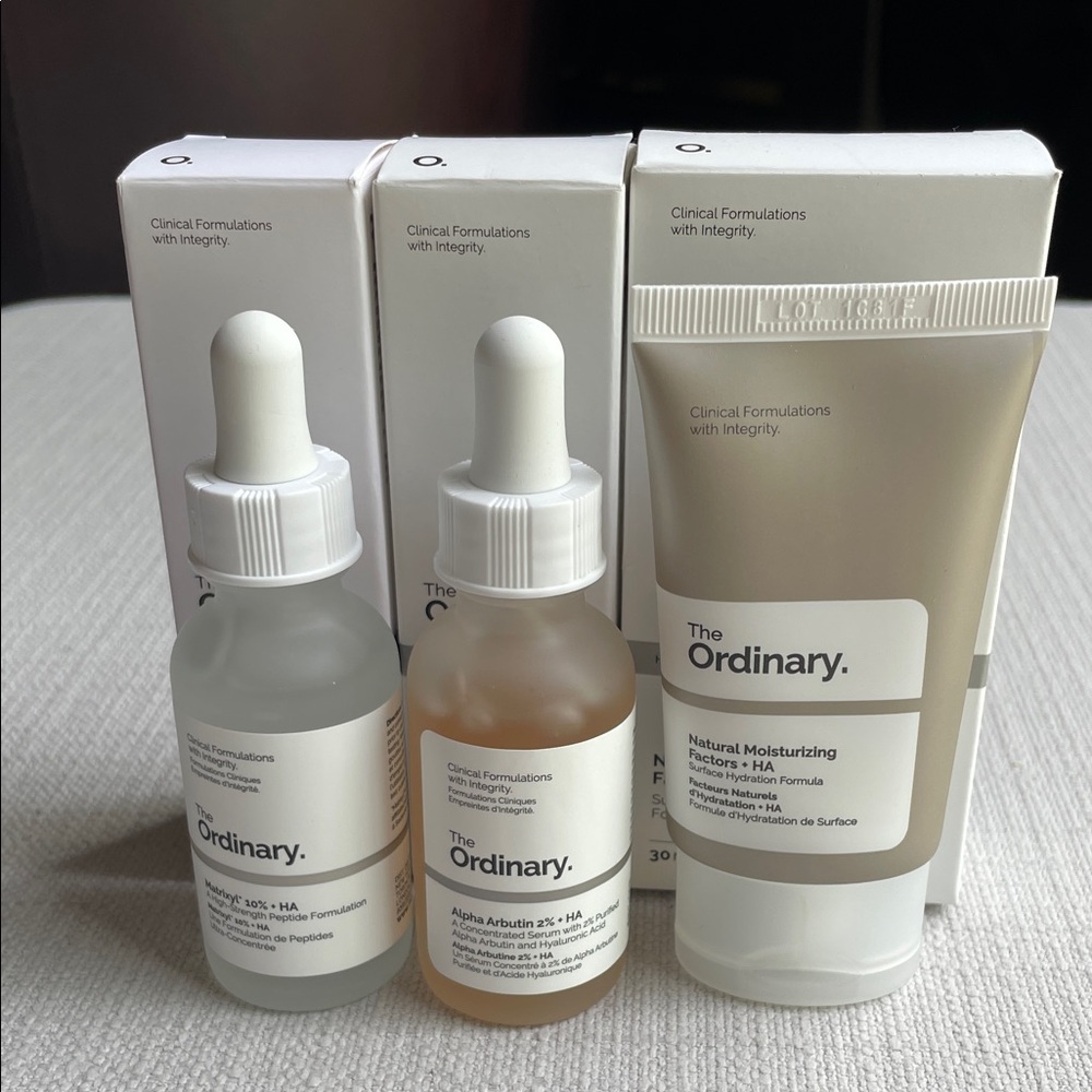 The Ordinary Skincare Trio